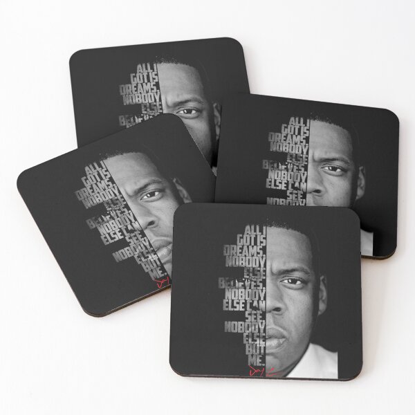 Item preview, Black and white Jay Z quote designed and sold by Enea Kelo.