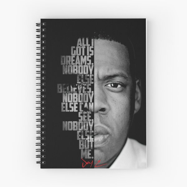 Item preview, Black and white Jay Z quote designed and sold by Enea Kelo.