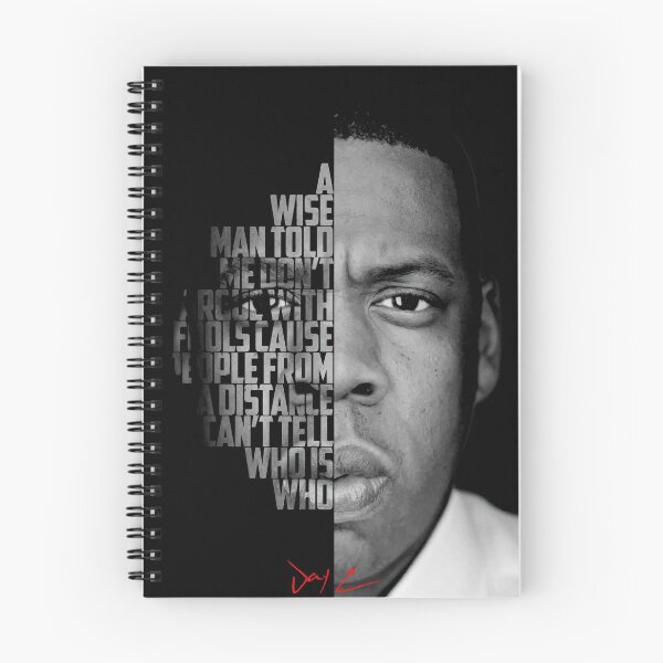 Item preview, Black and white Jay Z quote designed and sold by Enea Kelo.