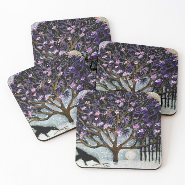 Item preview, Black Lace Elder Tree designed and sold by The Mysterious Domain Alyne Whiteswan Fine Art Prints and Merch.