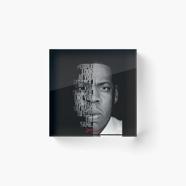 Item preview, Black and white Jay Z quote designed and sold by Enea Kelo.