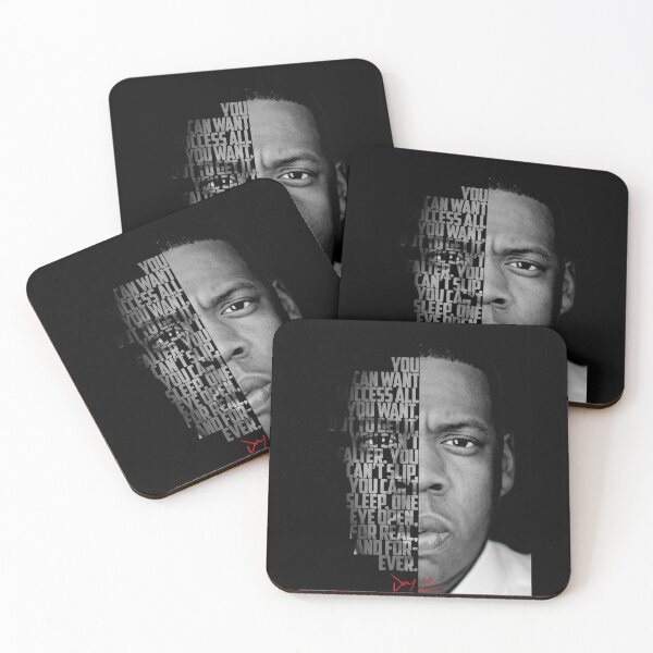 Item preview, Black and white Jay Z quote designed and sold by Enea Kelo.