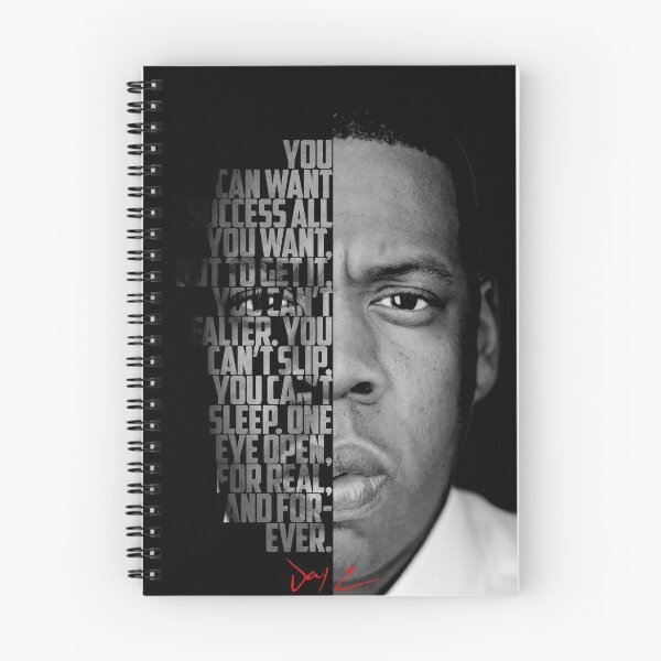 Item preview, Black and white Jay Z quote designed and sold by Enea Kelo.