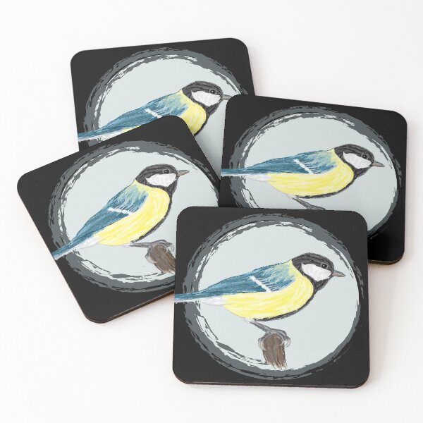 Item preview, Nice Artwork of a Great Tit (Parus major) II designed and sold by JD's Shop.