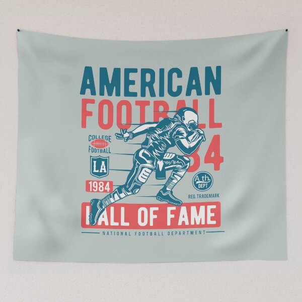 Item preview, American football, wall of fame - Awesome american football lover Gift designed and sold by Teenation9.