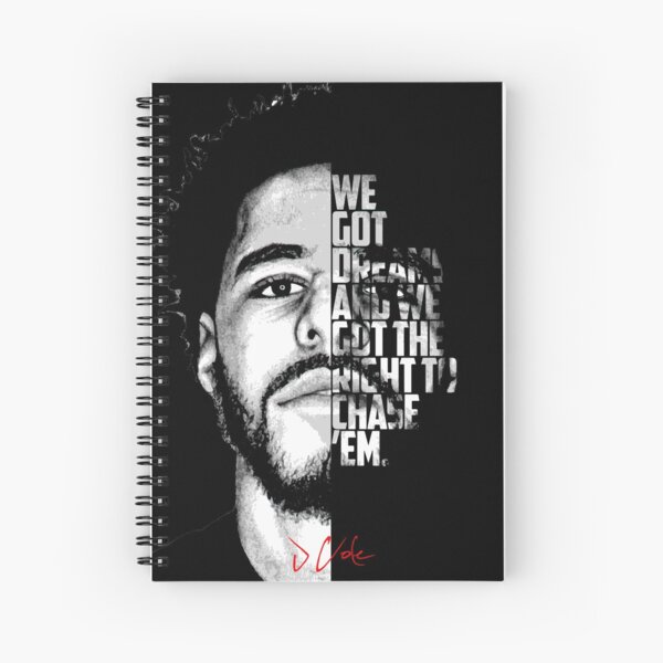 Item preview, Black and white J Cole quote. designed and sold by eneakelo777.