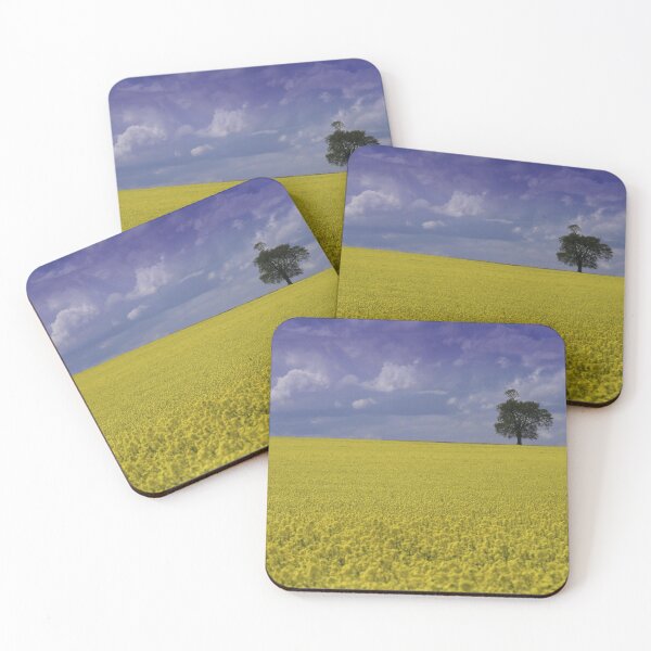 Item preview, Single Tree on the Horizon with a Yellow Field designed and sold by rbguy1960.