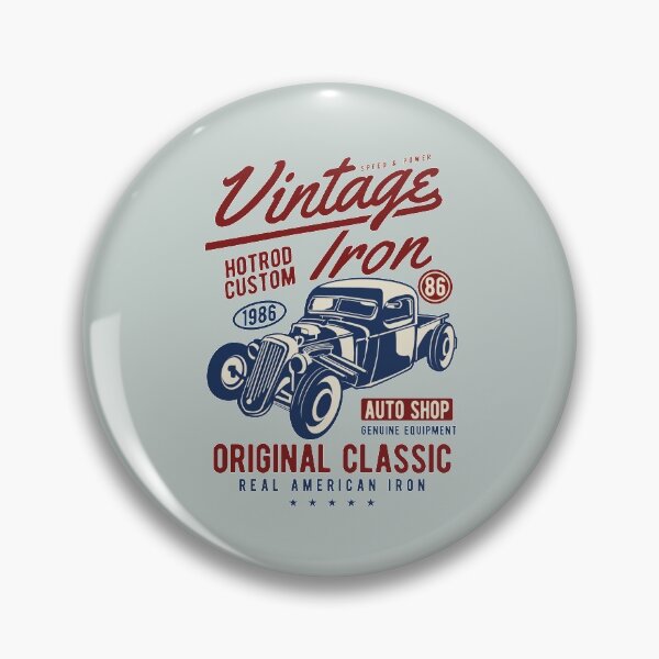 Item preview, Vintage iron original classic - Awesome vintage car lover Gift designed and sold by Teenation9.