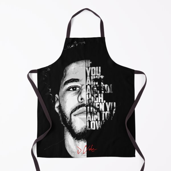 Item preview, Black and white J Cole quote. designed and sold by Enea Kelo.