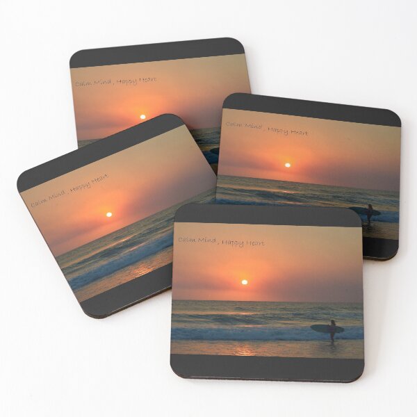 Item preview, Surf Girl- Calm Mind Happy Heart - Gold Coast Australia designed and sold by SaltySurfgirl.