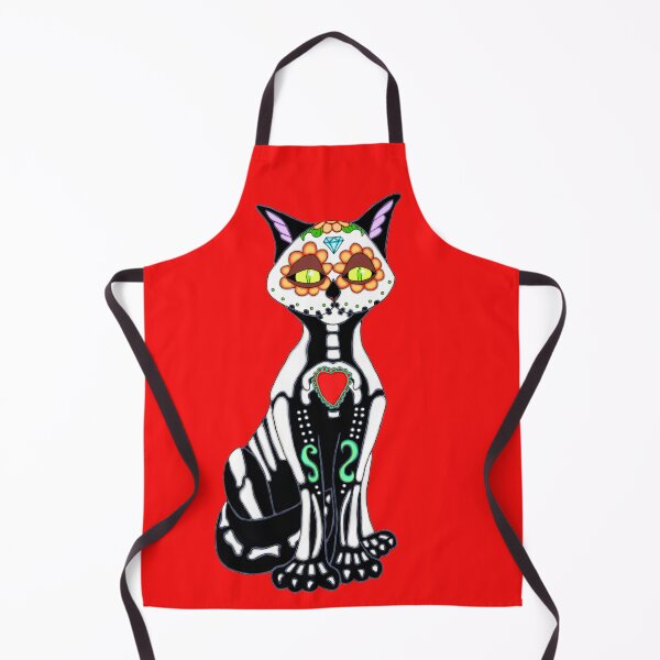 Item preview, Sugar Skull Kitty Cat designed and sold by J-CCreations.