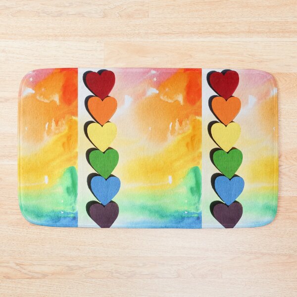 Item preview, Rainbow Hearts designed and sold by shihaams.