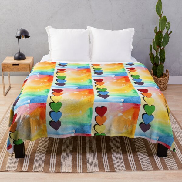 Item preview, Rainbow Hearts designed and sold by shihaams.