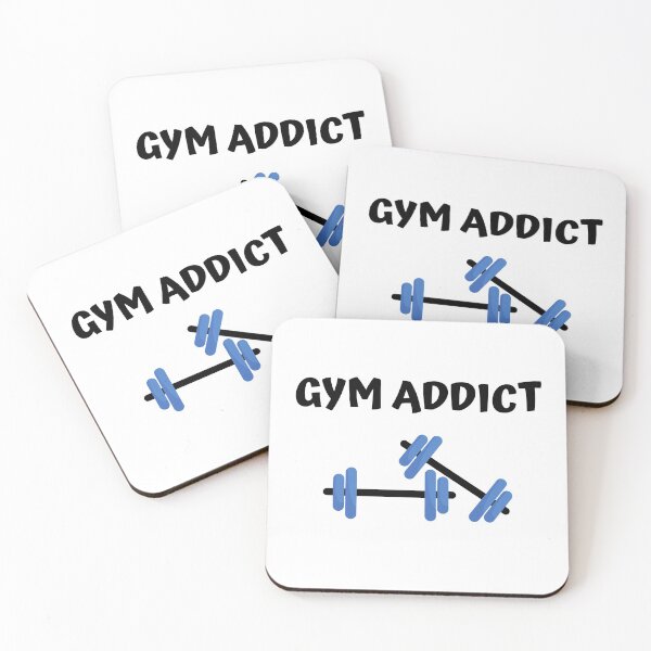 Item preview, Gym addict. Fitness quote designed and sold by KamTamDesigns11.