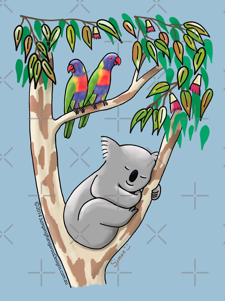 Sweet Dreams Sleeping Koala by JumpingKangaroo