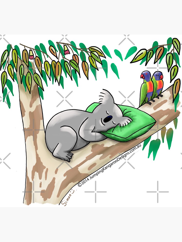 Sweet Dreams Sleepy Koala by JumpingKangaroo