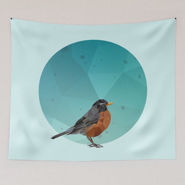 Item preview, American Robin (Turdus migratorius) designed and sold by yesIsaid.design.