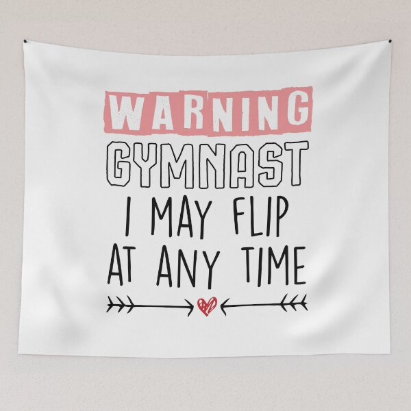 Item preview, Warning Gymnast, Gymnastics Shirt, Gymnastics Gift, Gift for Gymnast designed and sold by Noussairox.