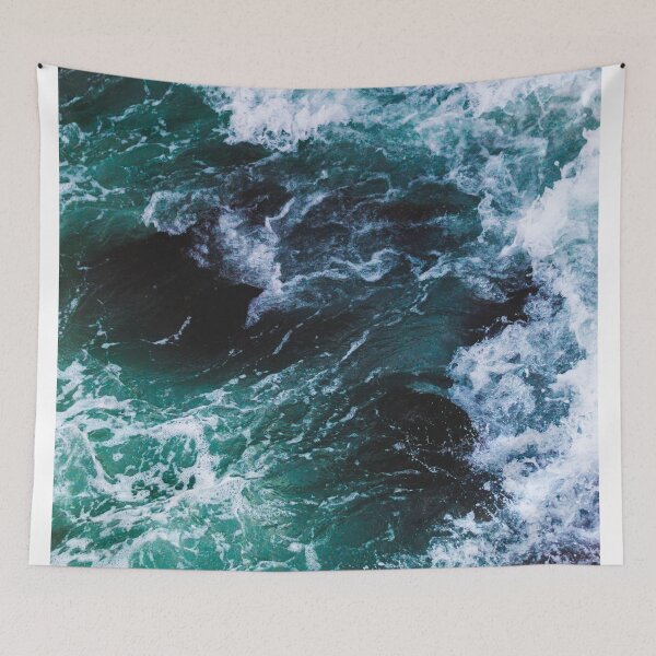 Item preview, ocean blue wave designed and sold by Dear-Ashlin.