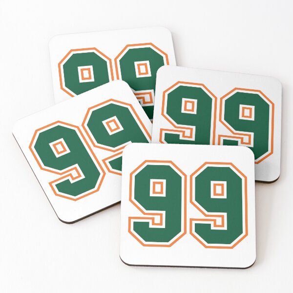 Item preview, Green And Orange Jersey 99 Number.  Lucky Number ninety-nine Straight From Miami designed and sold by Urosek.