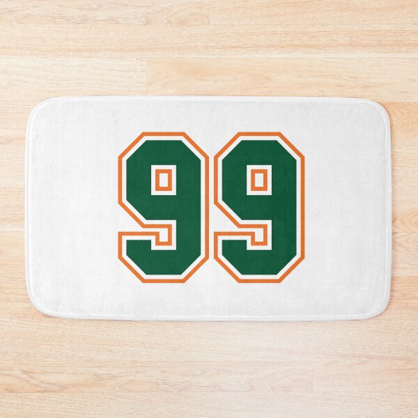 Item preview, Green And Orange Jersey 99 Number.  Lucky Number ninety-nine Straight From Miami designed and sold by Urosek.