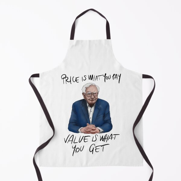 Item preview, Price is what you pay, value is what you get. by Warren Buffett designed and sold by Smurfypixels.