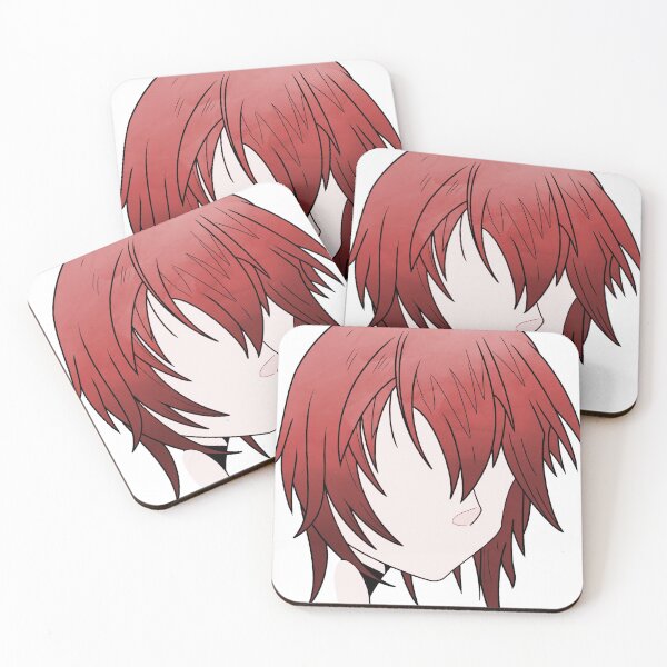Item preview, Manga woman's drawing red designed and sold by Jess-Xs.