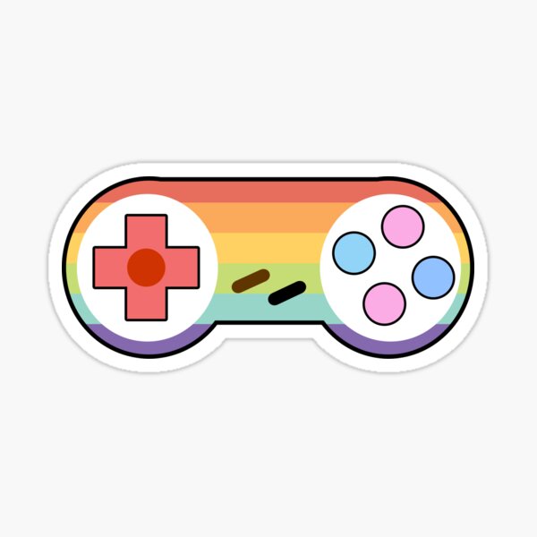 Gaymer Controller Sticker