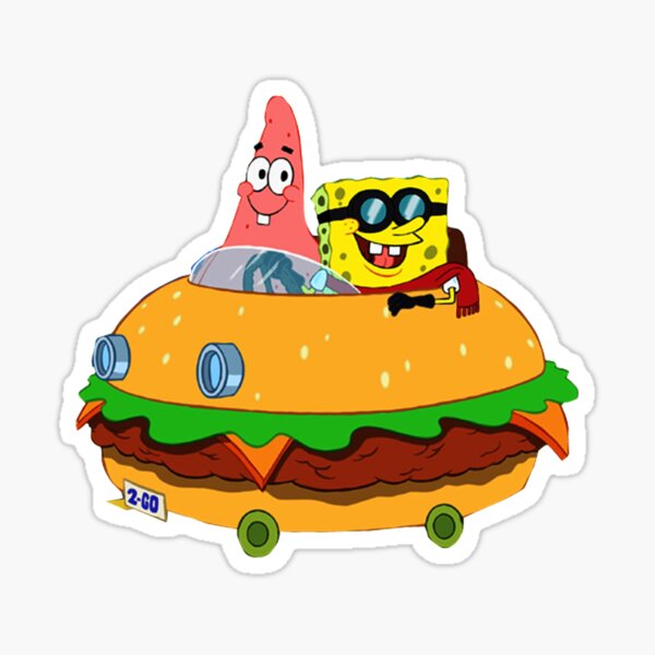 krabby patty car spongebob