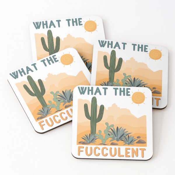 Item preview, What The Fucculent What The Succulent designed and sold by IntegrityDesign.