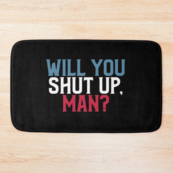 Item preview, Will You Shut Up Man? Trump Biden Debate Quote designed and sold by DesignTribe.