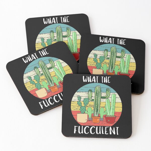 Item preview, What The Fucculent What The Succulent designed and sold by IntegrityDesign.