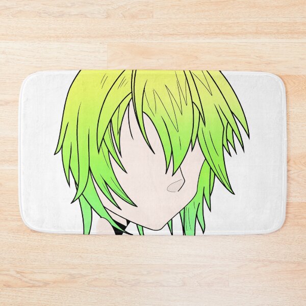 Item preview, Manga woman's drawing green designed and sold by Jess-Xs.