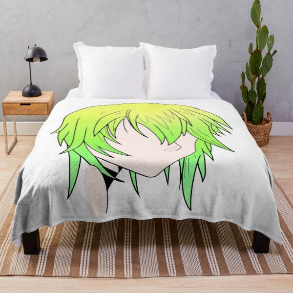 Item preview, Manga woman's drawing green designed and sold by Jess-Xs.