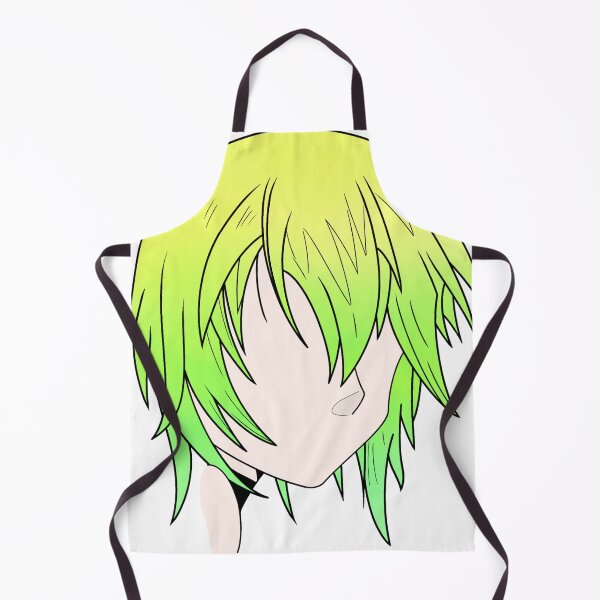 Item preview, Manga woman's drawing green designed and sold by Jess-Xs.