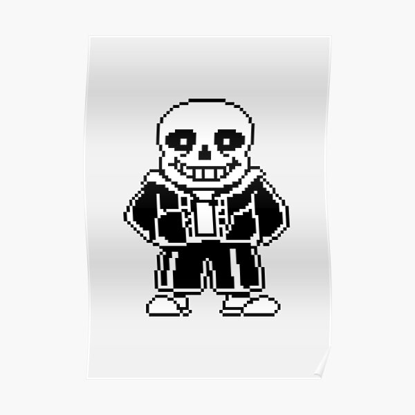 Sans - Fight Poster for Sale by MoonRushers