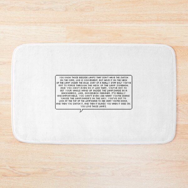 Item preview, James Acaster Lamps Rant designed and sold by Elliepearson.