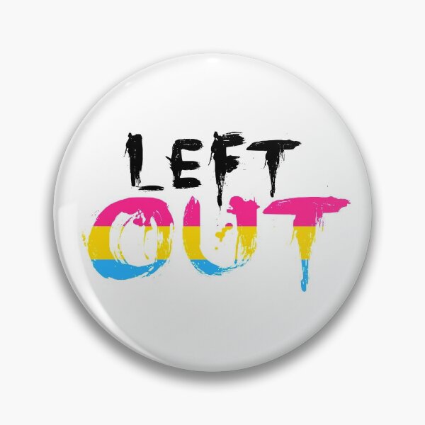 Item preview, Left Out - Transparent Paint - No Outline (Pansexual Flag) designed and sold by DanJaguar.