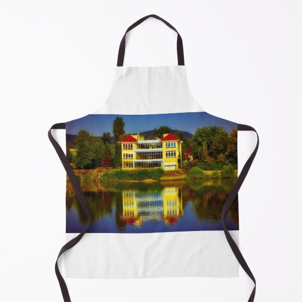 Item preview, Danube house reflection designed and sold by DVart-nz.