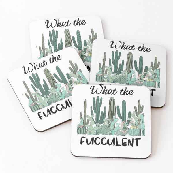 Item preview, What The Fucculent What The Succulent designed and sold by IntegrityDesign.