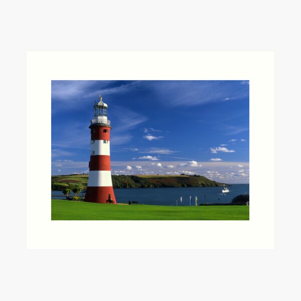 Item preview, Smeatons Tower on Plymouth Hoe designed and sold by galpinimages.