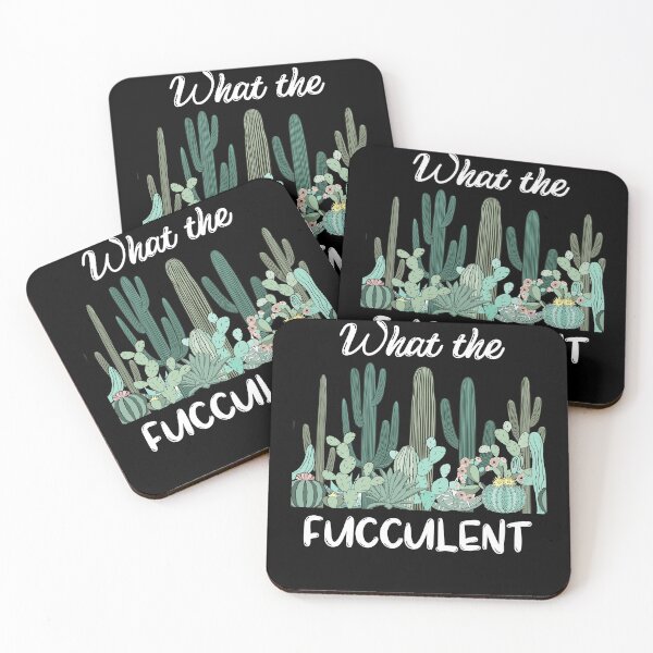 Item preview, What The Fucculent What The Succulent designed and sold by IntegrityDesign.