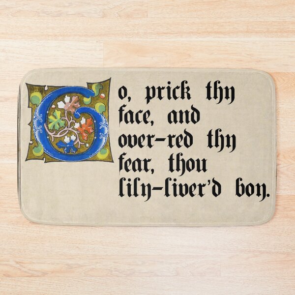 Item preview, Shakespearean Insults VII designed and sold by brushandframes.
