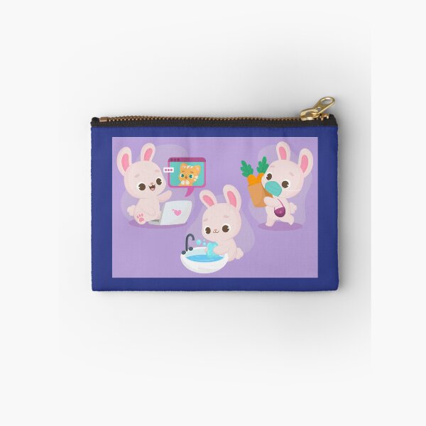 Item preview, Cute Animals Pattern in Covid19 designed and sold by RheanaDesigns.