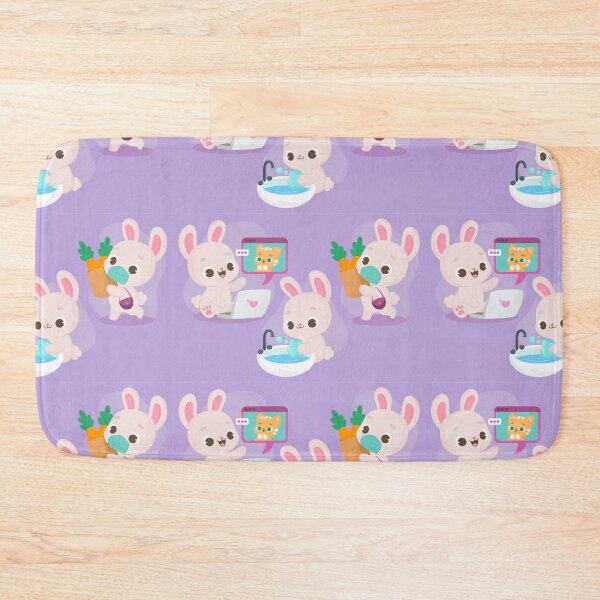 Item preview, Cute Animals Pattern in Covid19 designed and sold by RheanaDesigns.