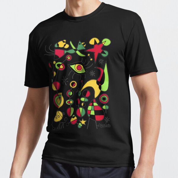 Joan Miro Peces De Colores (Colorful Fish) T-Shirt  Art Board