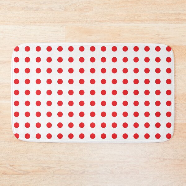 Item preview, speckled red circle pattern designed and sold by Ray Loka.