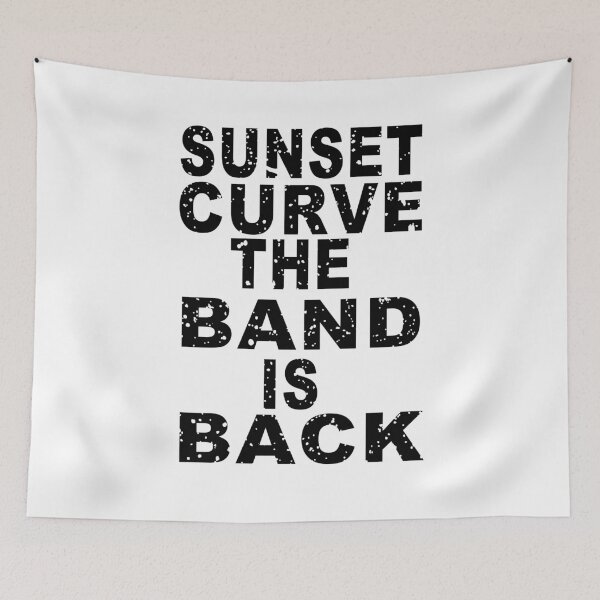 Item preview,   Sunset curve the band is back t-shirt designed and sold by YAHIA-14.