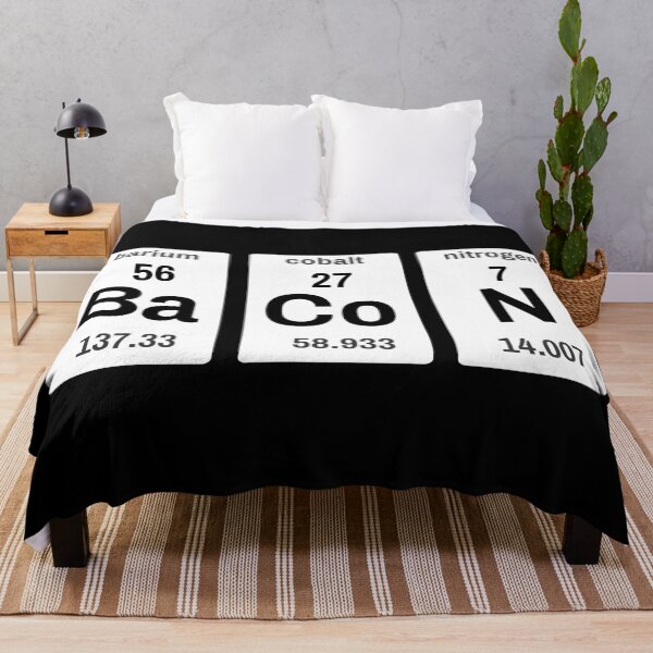 Item preview, BACON - Geeky Periodic Table designed and sold by ProtonProject.