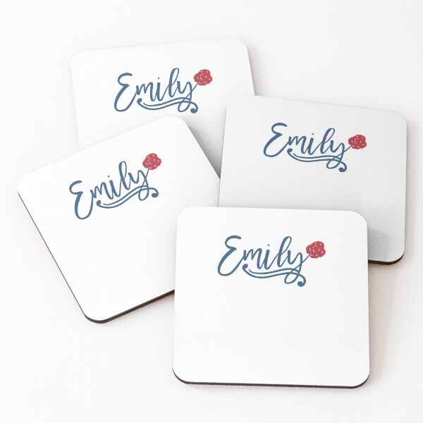 Item preview, Emily Rose Flower Floral Name Baby designed and sold by sharedipmemes.